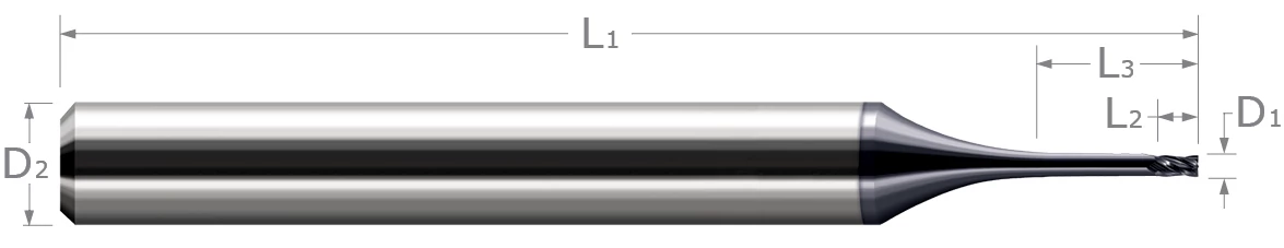 Hexalobe Cutters - Long Reach